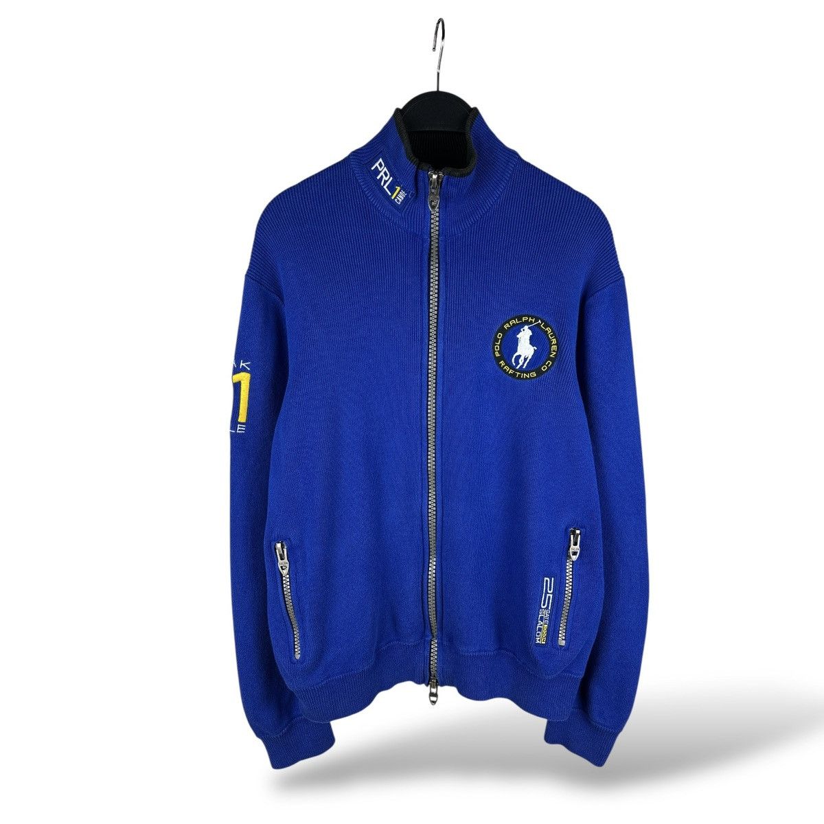 Polo Ralph Lauren Vintage Polo Ralph Lauren Rafting K1 Canoe Kayak Knit Jacket Size US S / EU 44-46 / 1 - 1 Thumbnail