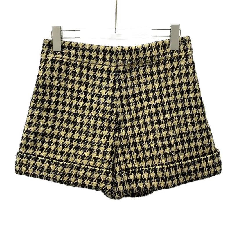Dior Dior Brown Women's Houndstooth Shorts 0089 Size 23" - 1 Thumbnail