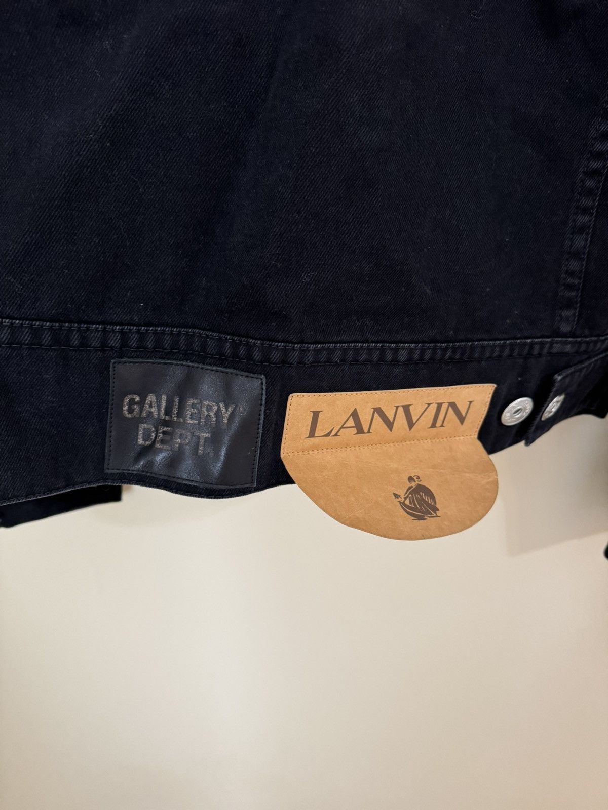 Gallery Dept. × Lanvin Gallery Dept. x Lanvin Denim Jacket Black 54 Size US L / EU 52-54 / 3 - 6 Thumbnail
