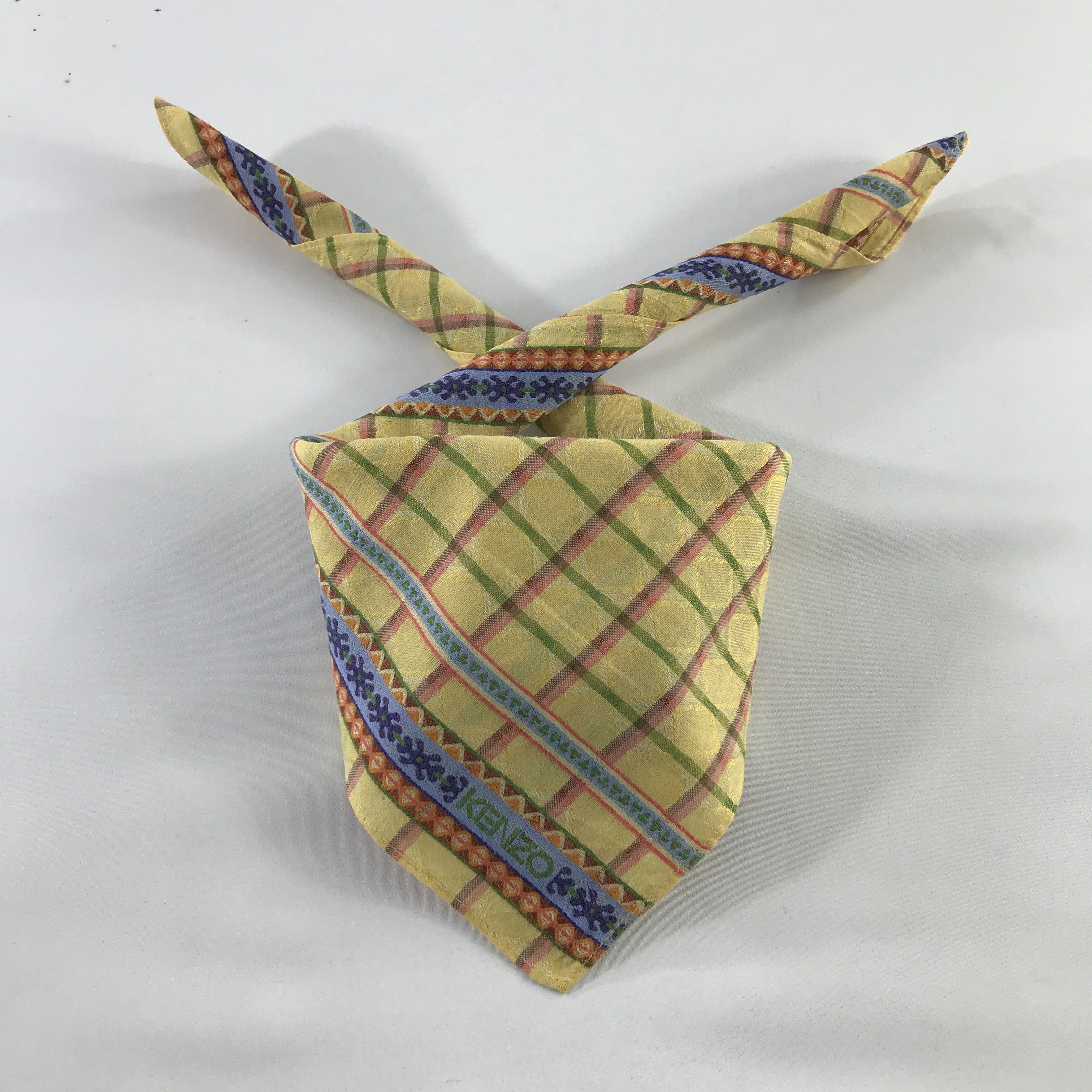 Kenzo × Vintage Kenzo Bandana / Handkerchief / Neckerchief - S467 Size ONE SIZE - 3 Thumbnail