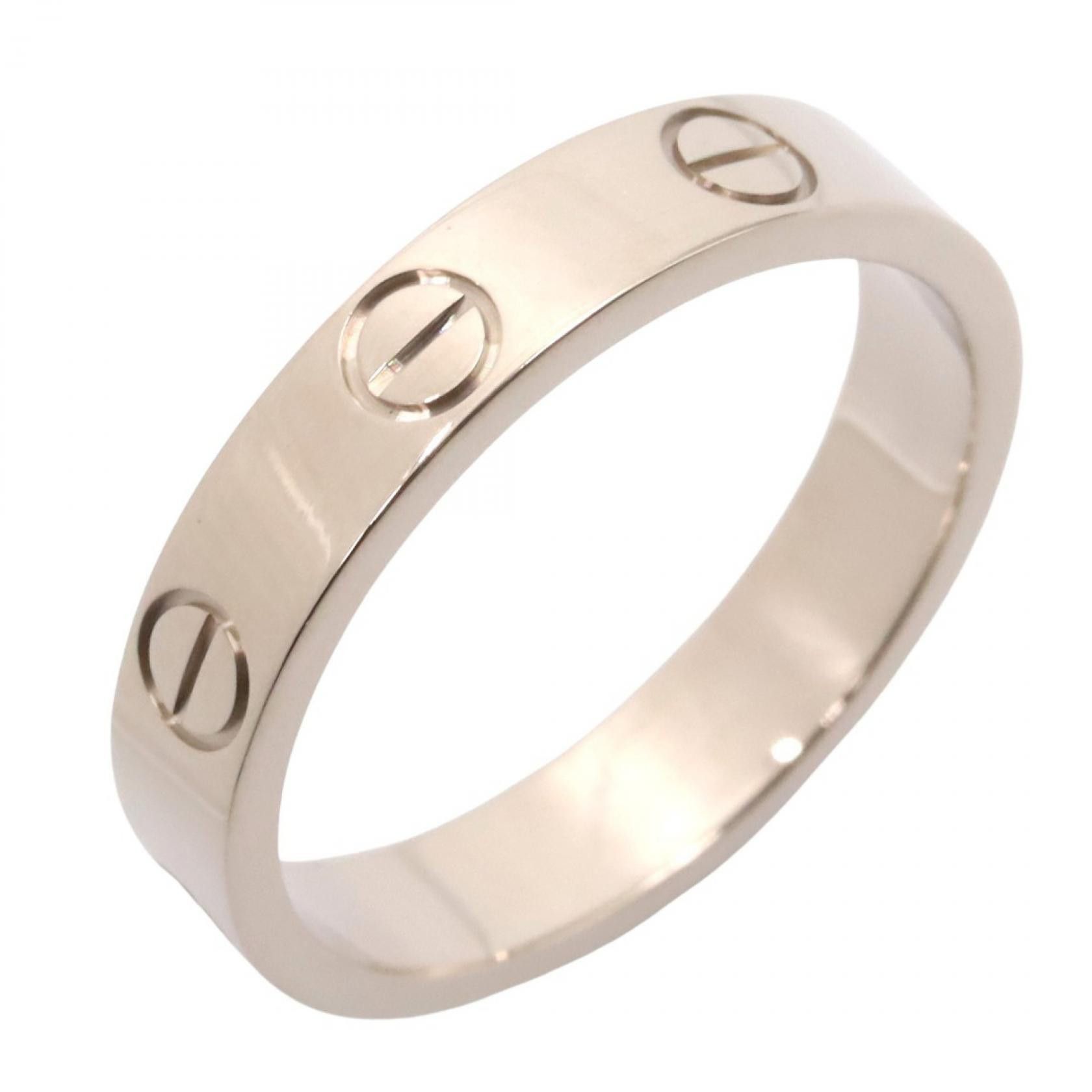 Cartier Cartier Cartier Mini Love Ring Au750 Ring Size 9.5 Precious Metal Ring B4049650 DUTY FREE for USA Size ONE SIZE - 1 Thumbnail