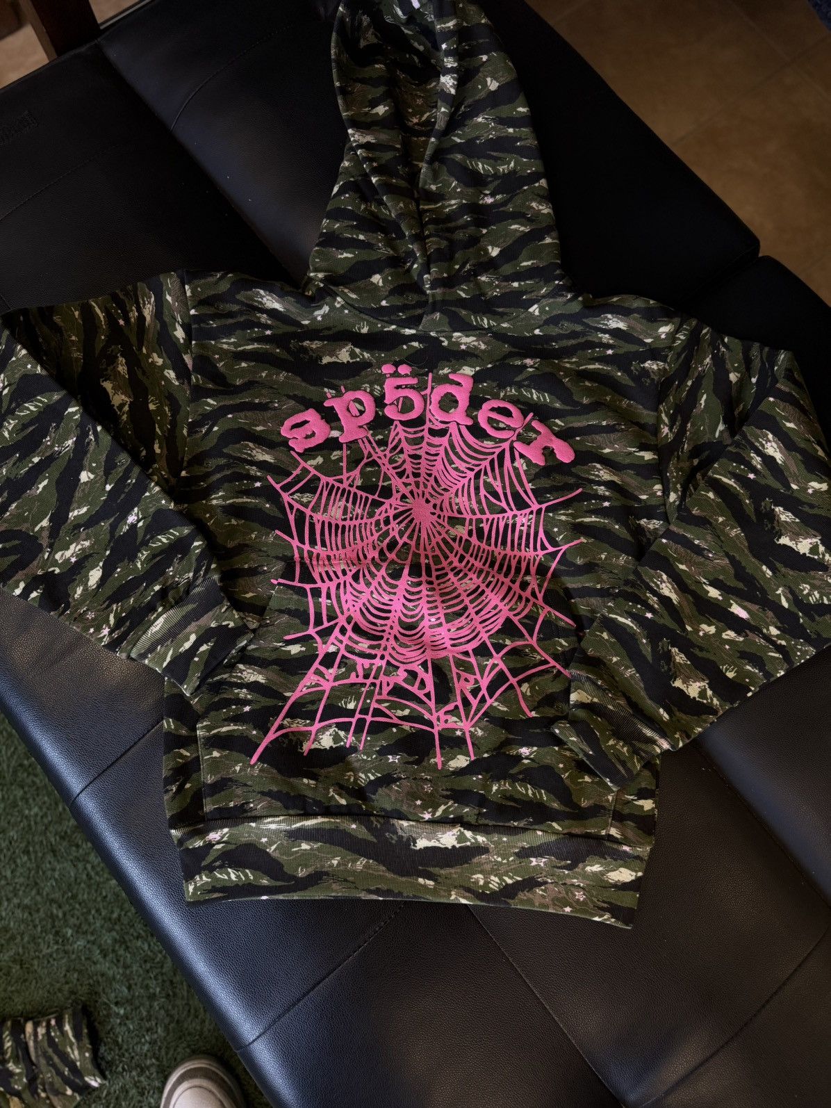 Sp5der Sp5der Worldwide Green Camo Hoodie Size XS (NEW) Size US XS / EU 42 / 0 - 4 Thumbnail