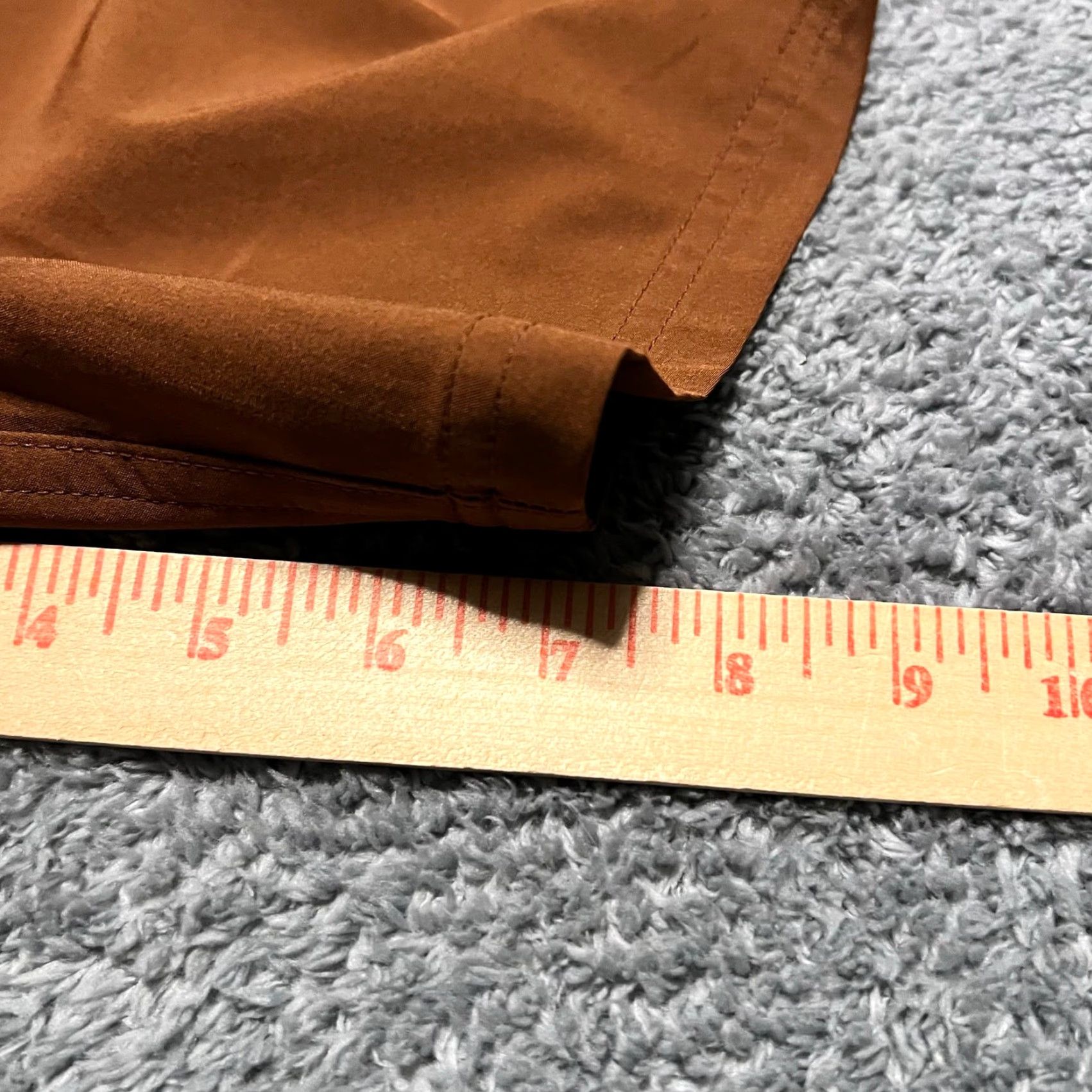 Prana Prana Board Shorts Mens 40 Brown Manzanita 7" Inseam Swim Trunks Suit Woven Mens Brown 40 Prana Board Shorts Size US 40 / EU 56 - 7 Thumbnail