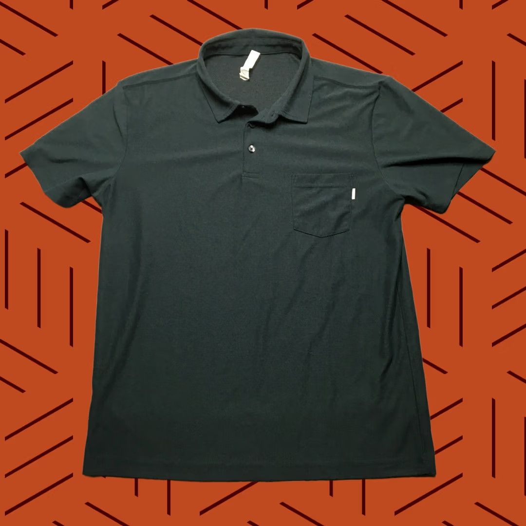 Vintage Piacenza Polo Shirt Mens XL Navy Blue Cotton Luxury Essentials Short Sleeve Collared Button Classic 1733 52/Contains Hole on Left Sleeve Vintage: No Size US XL / EU 56 / 4 - 1 Thumbnail
