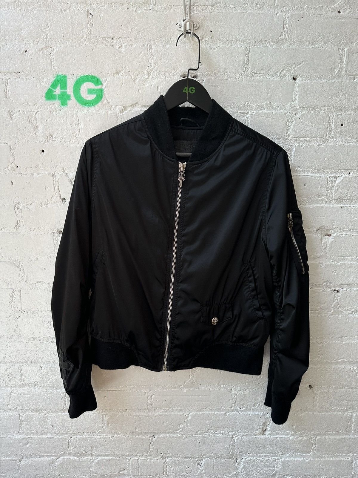 Chrome Hearts CHROME HEARTS PATCHED SZ-M-L BOMBER Size US M / EU 48-50 / 2 - 4 Thumbnail