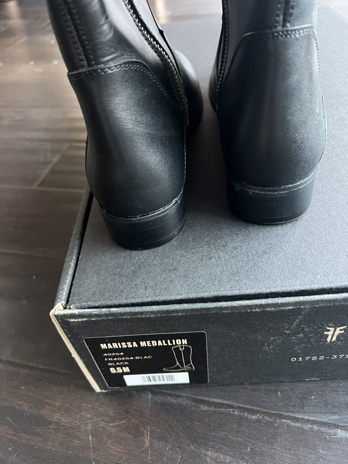 Frye Frye Women's Boots Marissa Medallion Inside Zip Leather Ne Size US 6.5 / IT 36.5 - 11 Thumbnail