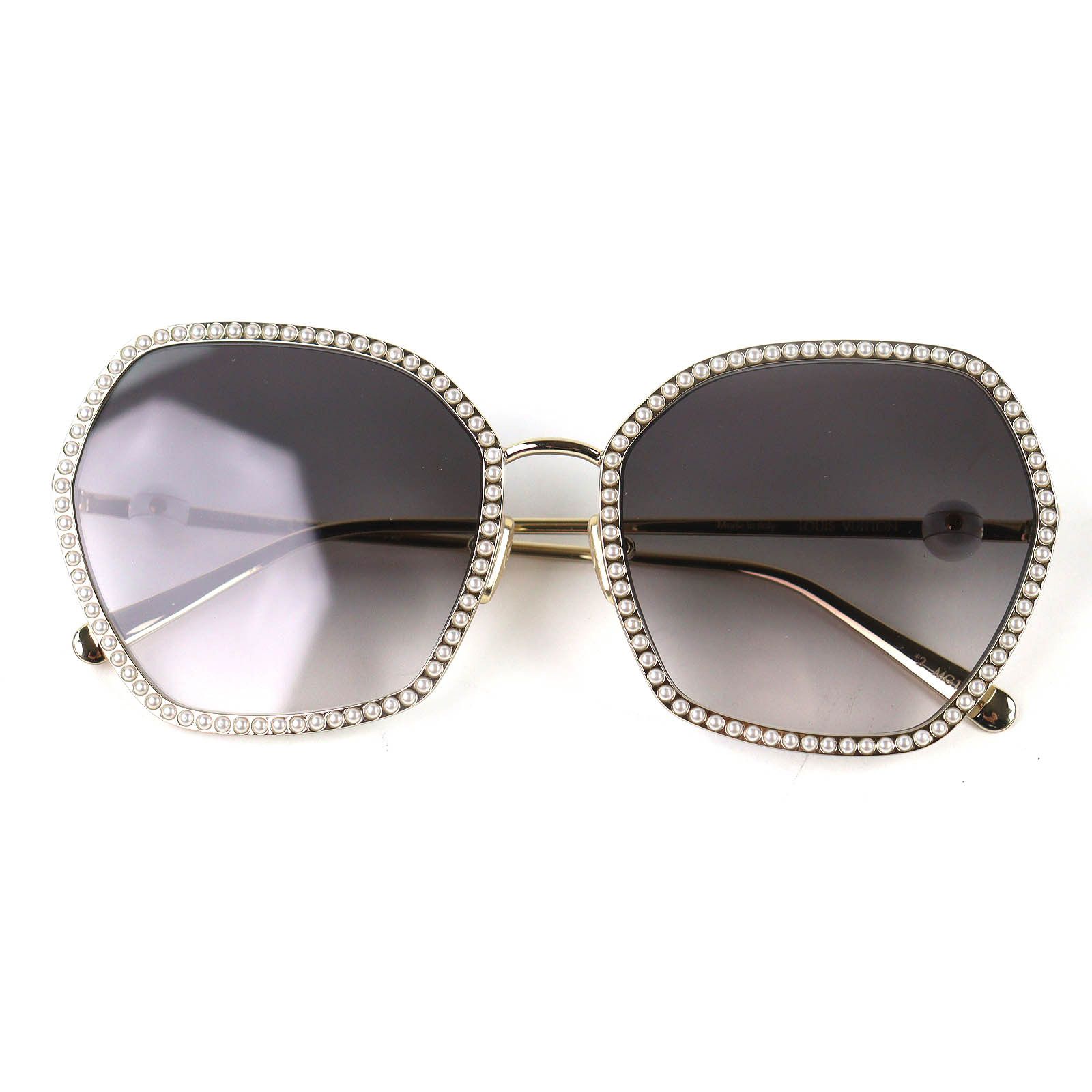 Louis Vuitton Louis Vuitton Louis Vuitton LV Pearl Sunglasses Plastic / Synthetic Sunglasses Z2016U DUTY FREE for USA Size ONE SIZE - 1 Thumbnail