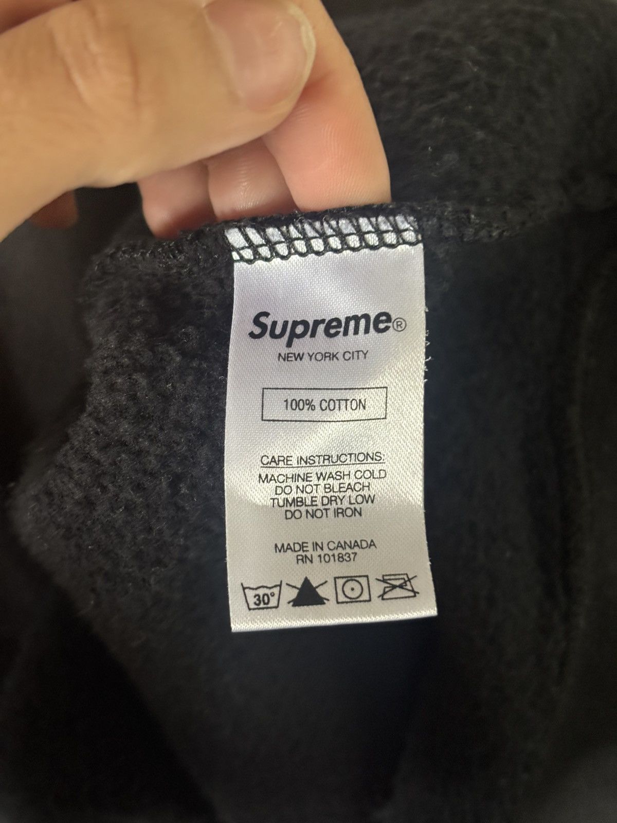 Supreme SUPREME HOODIE ‘WE WANTED TO BE KNOWN AS SUPREME’ SIZE XL Size US XL / EU 56 / 4 - 9 Thumbnail
