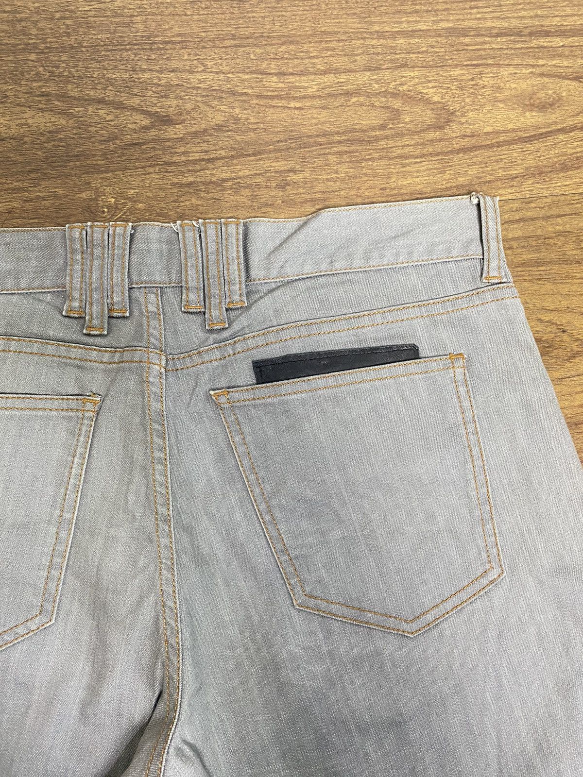 Kris Van Assche 10 Corso Como Exclusive Grey Denim Pants Size US 34 / EU 50 - 8 Thumbnail
