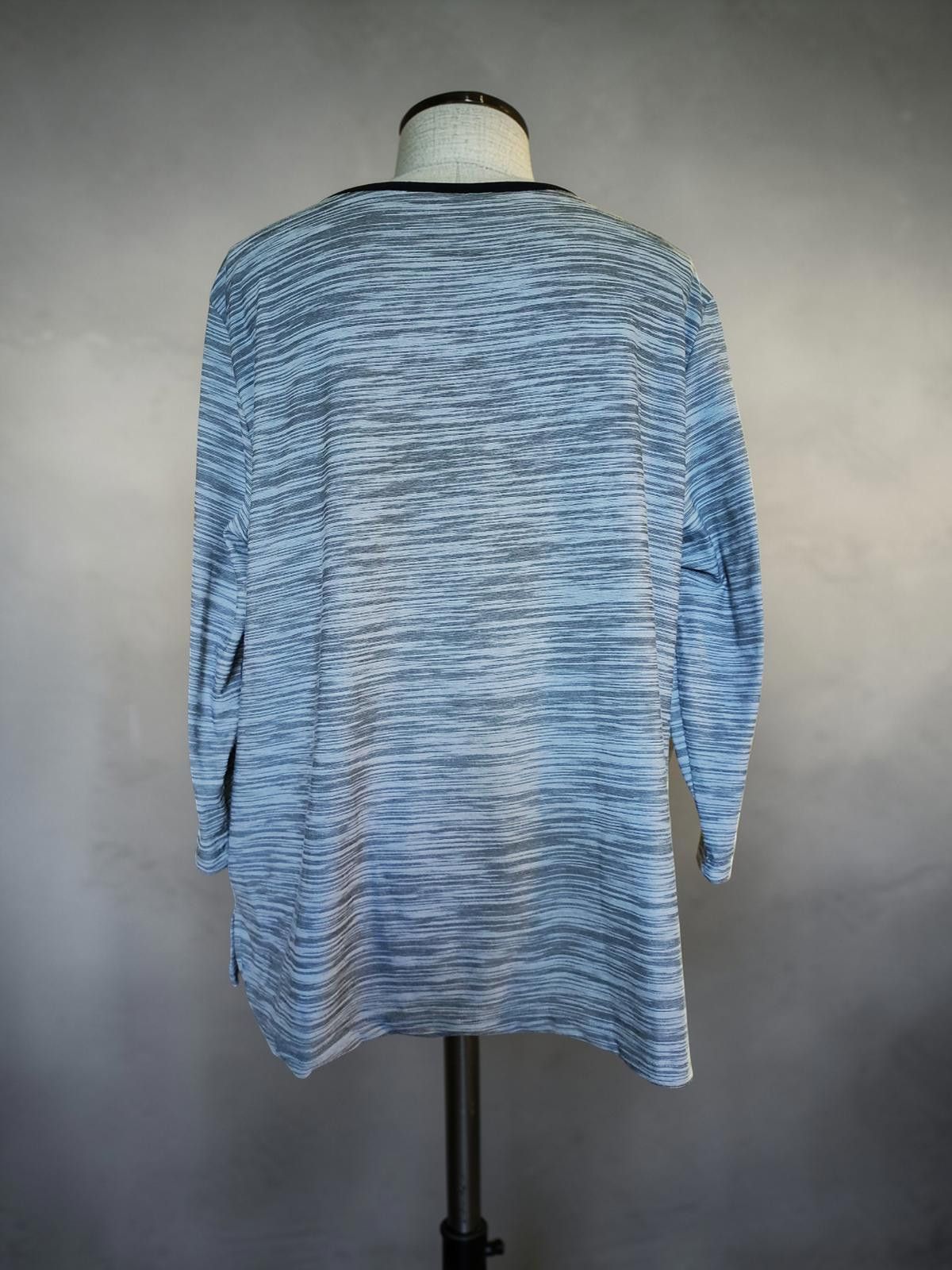 Other Alfred Dunner Women's Long Sleeve Tunic Top Size Large Blue/ Size L / US 10 / IT 46 - 4 Thumbnail