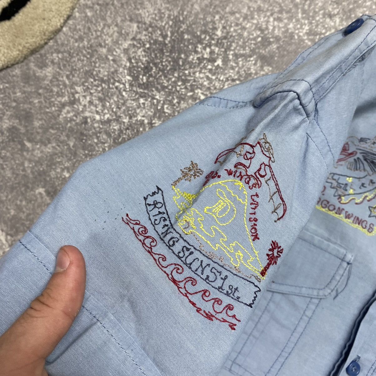 Diesel Vintage Diesel Big Logo Archival Designer shirt Size US M / EU 48-50 / 2 - 10 Thumbnail