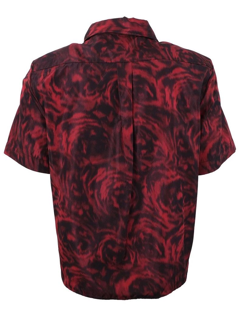 Dior Dior Rose abstract pattern silk shirt Size XS / US 0-2 / IT 36-38 - 2 Thumbnail
