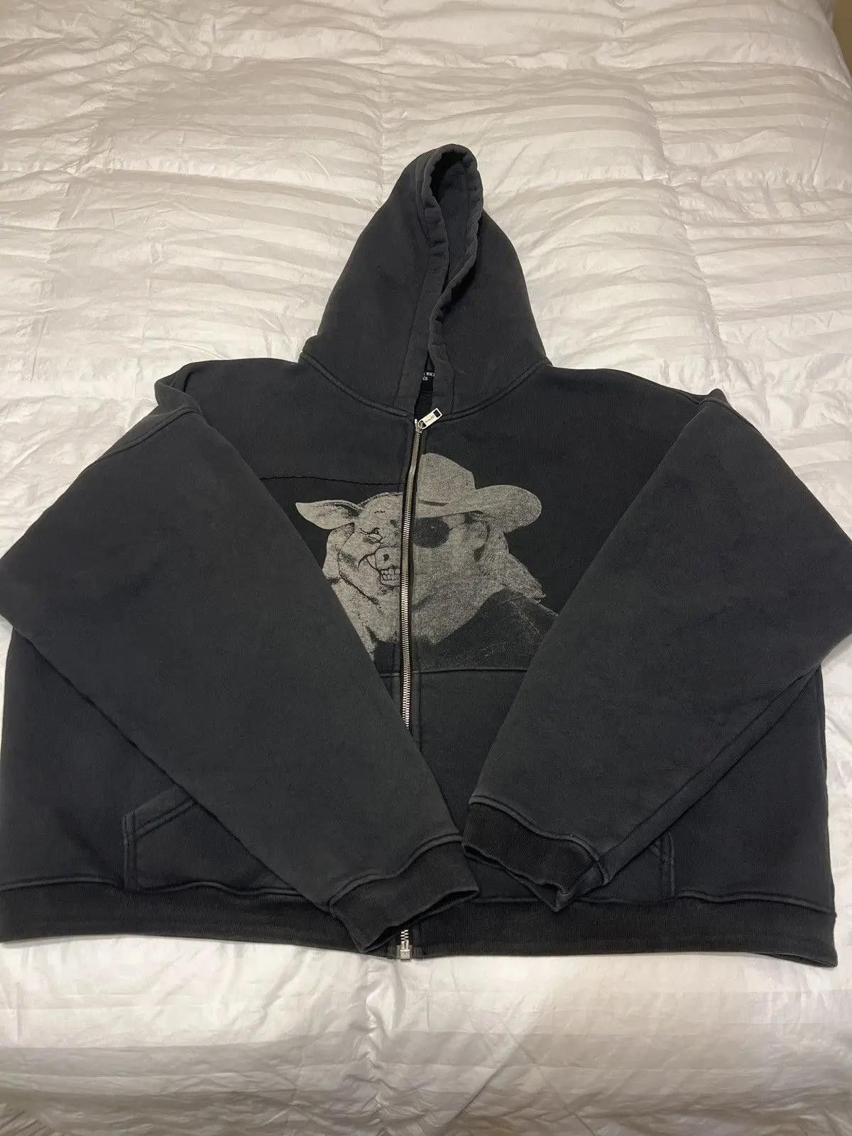 ENFANTS RICHES DEPRIMES PIG ALLEN JACKSON ASSEMBLAGE ZIP UP