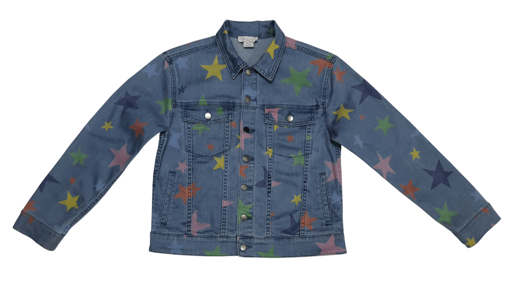 Stella McCartney STELLA McCARTNEY Stars Denim Jackets. Size XXS / US 00 / IT 34 - 14 Thumbnail