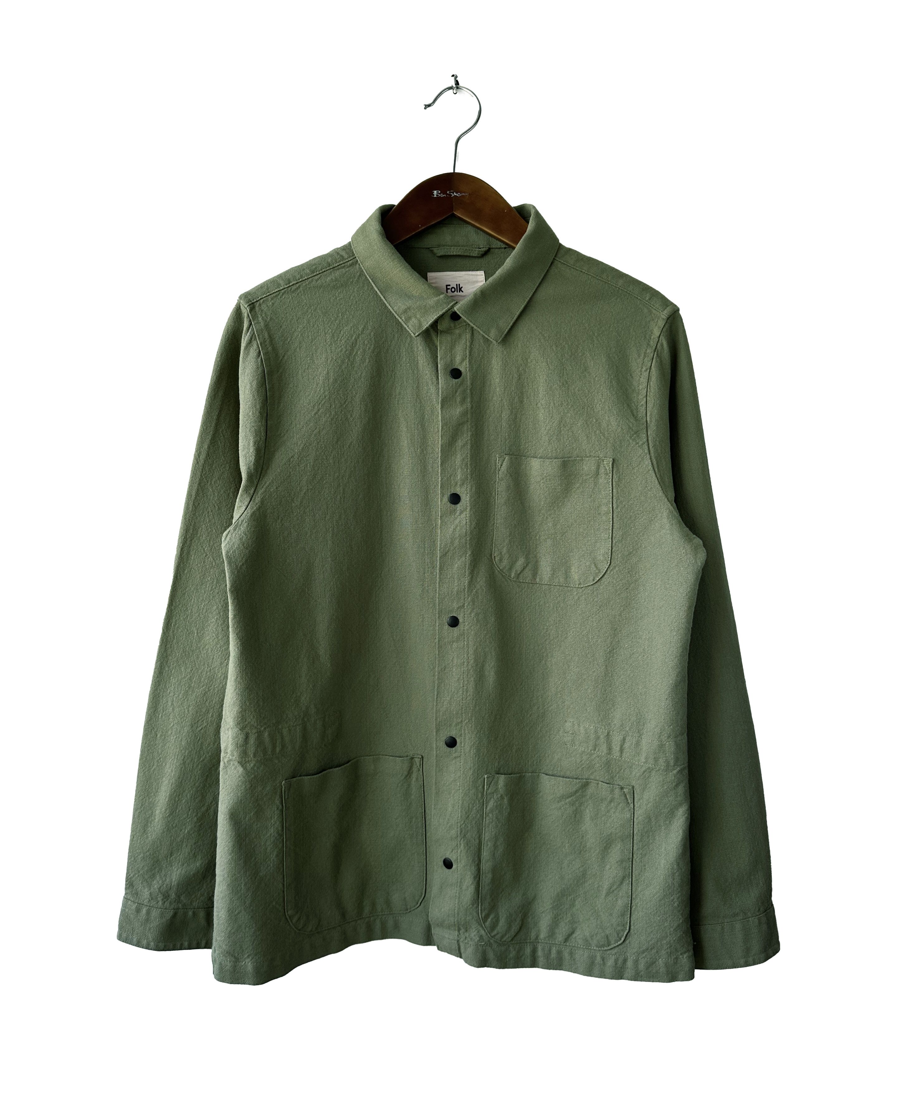 Folk FOLK Twill Assembly Olive Jacket Size US L / EU 52-54 / 3 - 1 Thumbnail