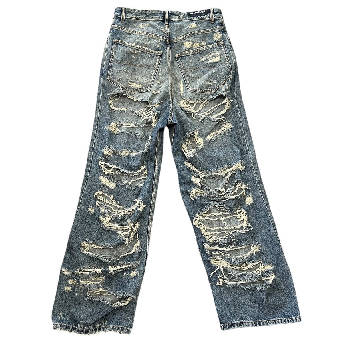 BALENCIAGA 23SS Super Destoroyed Baggy Balenciaga Balenciaga 23SS