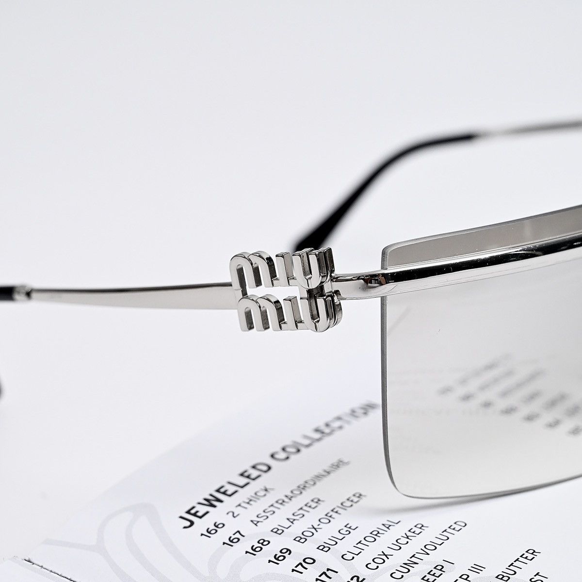 Miu Miu MIU MIU 0MU 50ZS SUNGLASSES Size ONE SIZE - 3 Thumbnail