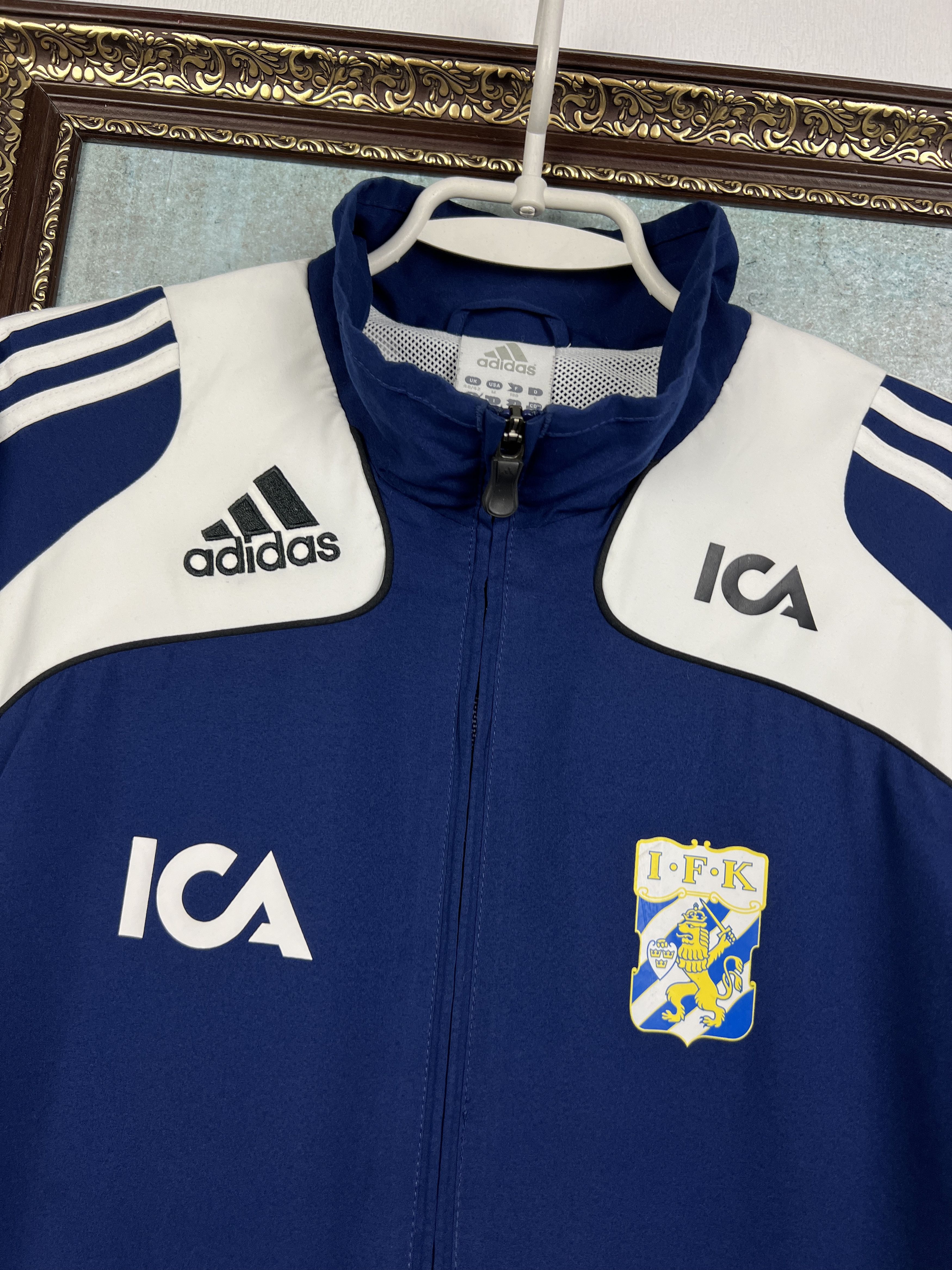Adidas Vintage Adidas IFK Goteborg Football Jacket Soccer Track Top Size US M / EU 48-50 / 2 - 3 Thumbnail