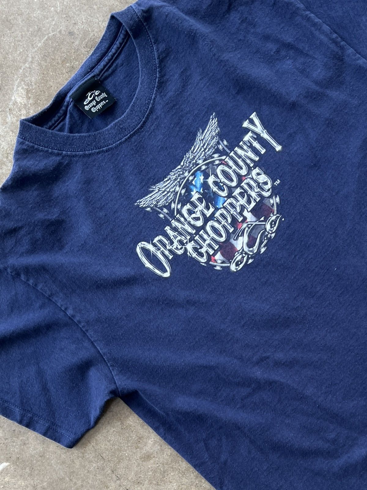 Harley Davidson Vintage Orange County Choppers American Motorcycle Medium Size US M / EU 48-50 / 2 - 4 Thumbnail