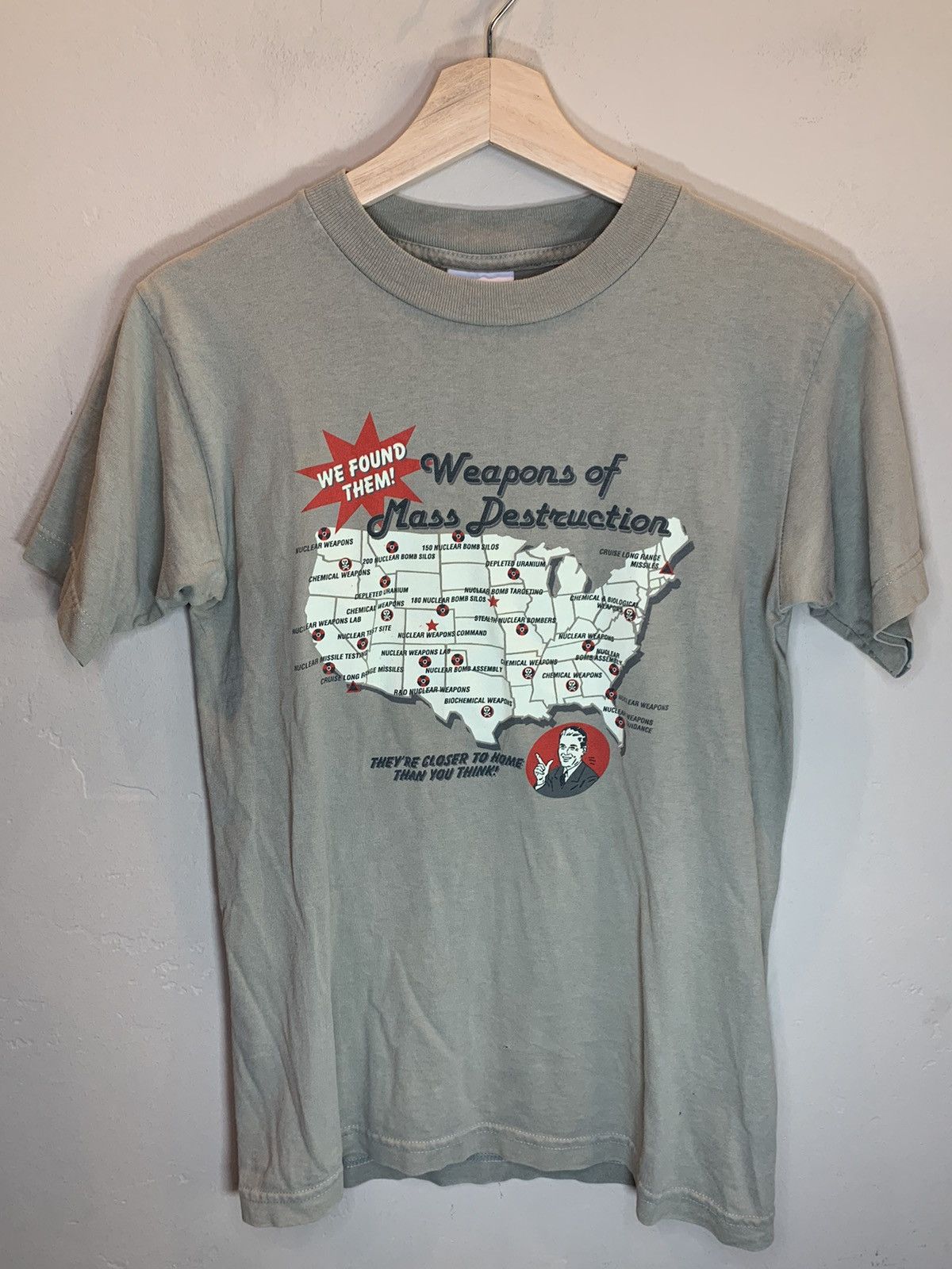 Other RARE Vintage Weapons Of Mass Destruction USA-Made Tour Shirt Size US S / EU 44-46 / 1 - 1 Thumbnail