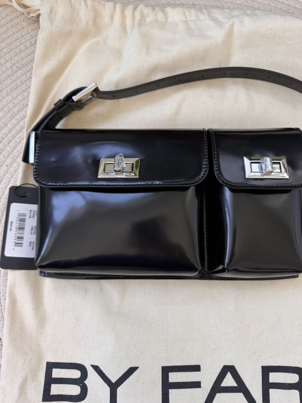 By Far By far Billy bag semi patent leather shoulder bag BNWT Size ONE SIZE - 3 Thumbnail