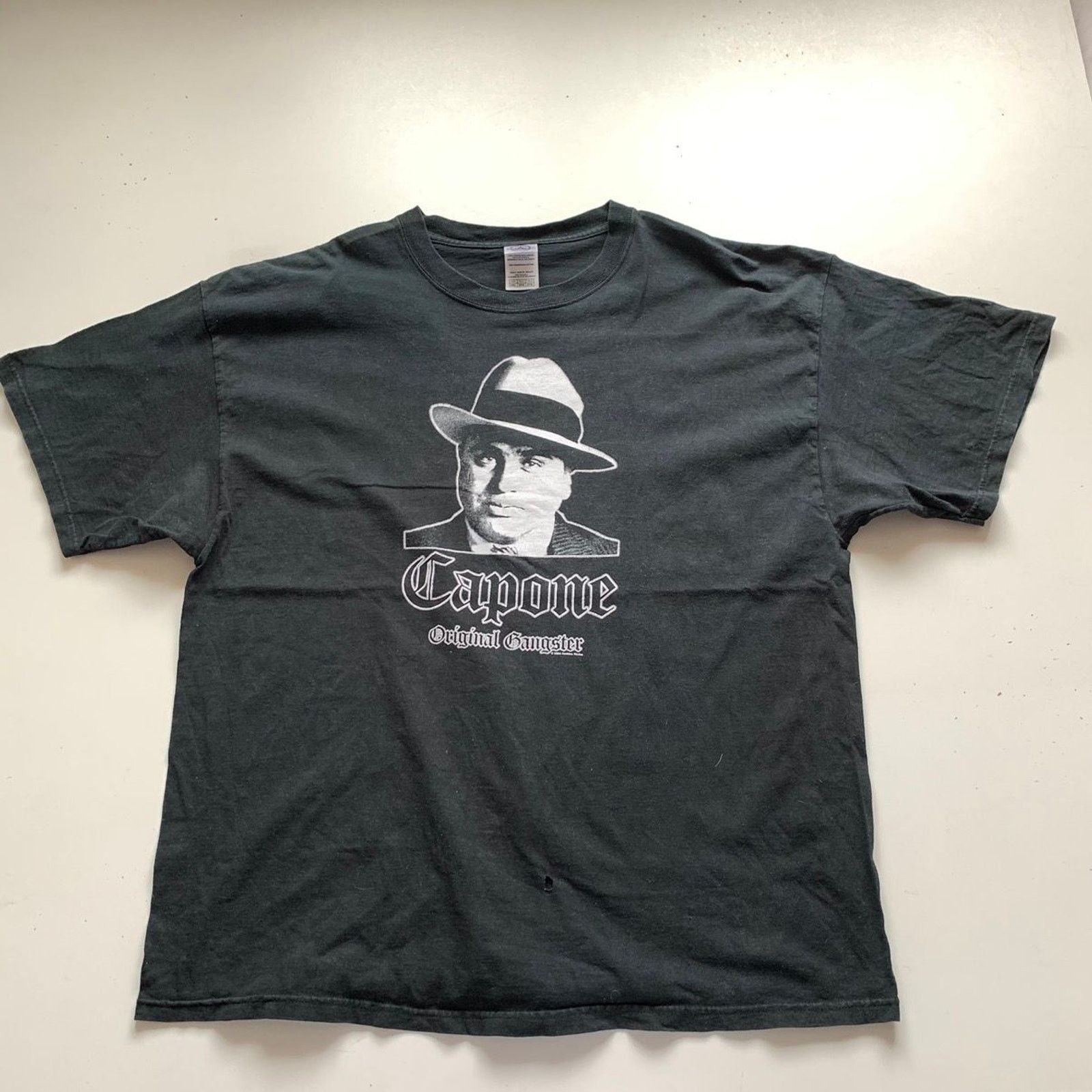 Delta Vintage Y2K Capone Gangster Fashion Victim T Shirt XXL Rare Size US XXL / EU 58 / 5 - 1 Thumbnail