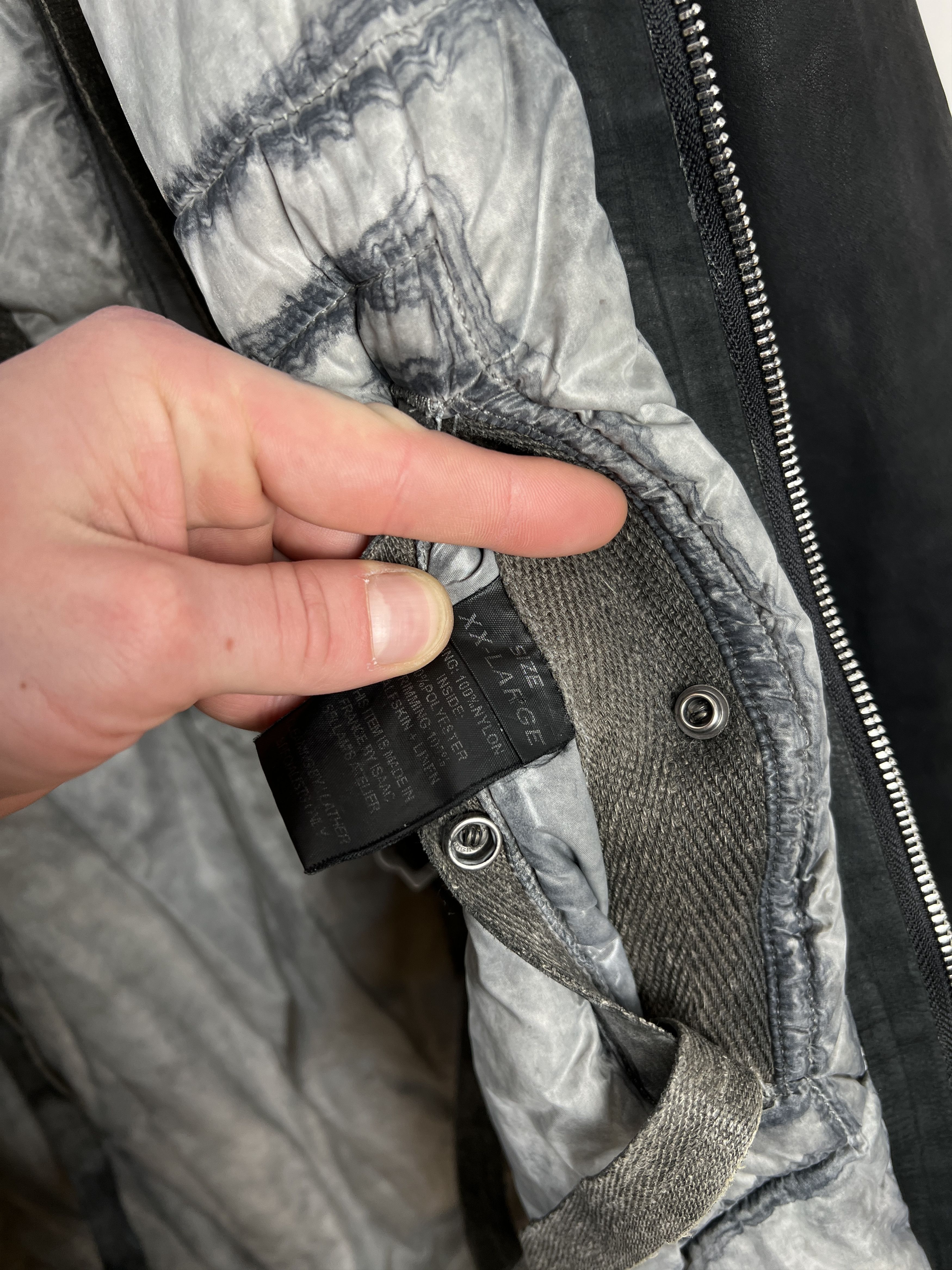 Isaac Sellam Experience ISAAC SELLAM EXPERIENCE LEATHER LONG JACKET Size XXL / US 16-18 / IT 52-54 - 17 Thumbnail