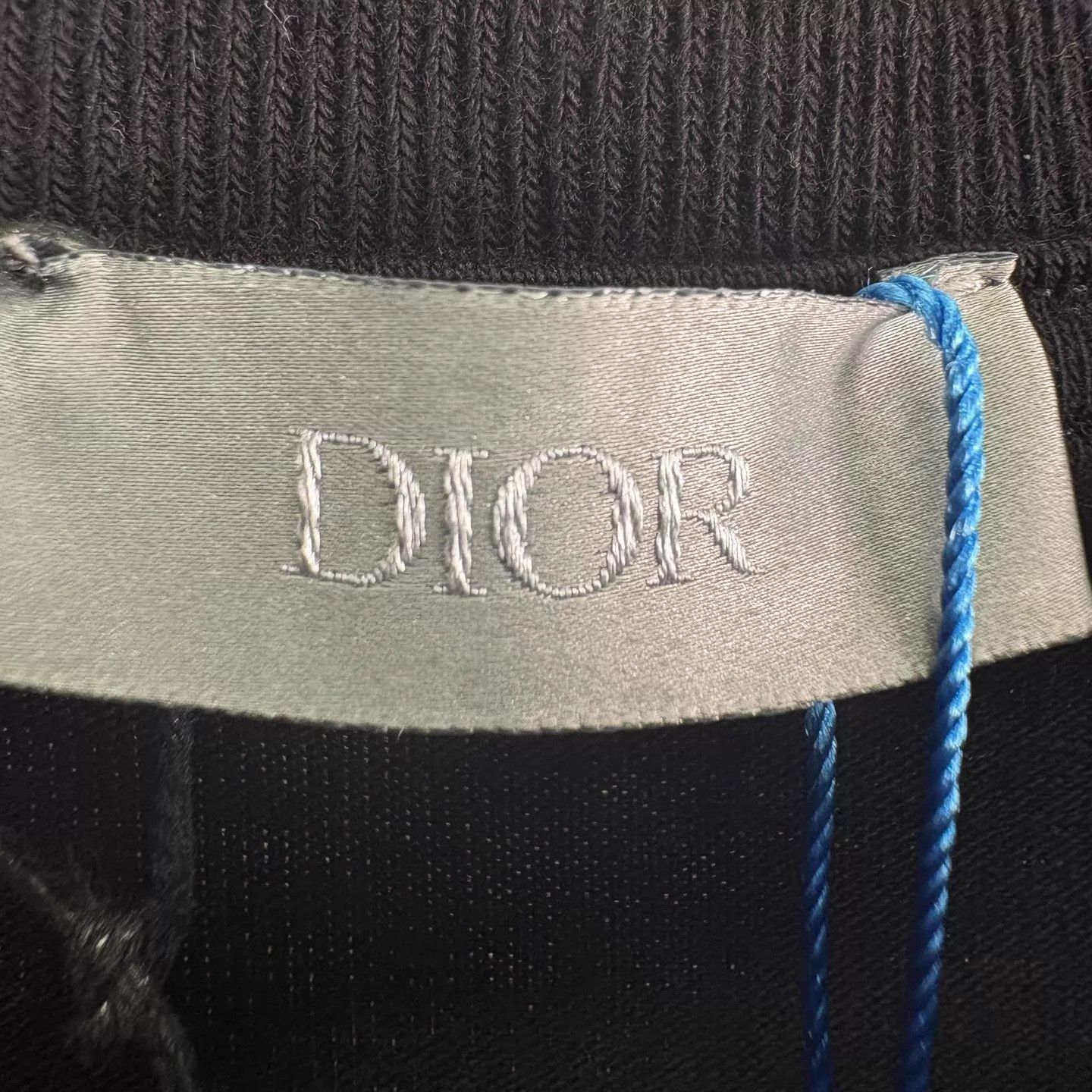Dior Dior Embroidered Logo SS T-Shirt L (New, Italy) Size L / US 10 / IT 46 - 5 Thumbnail