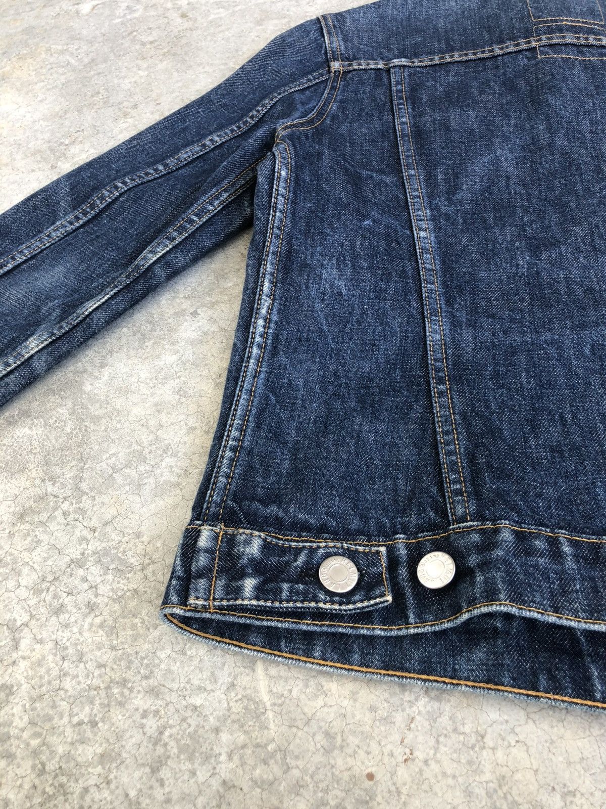 Helmut Lang Helmut Lang Denim Jacket Classic Denim Distressed Size US XS / EU 42 / 0 - 16 Thumbnail