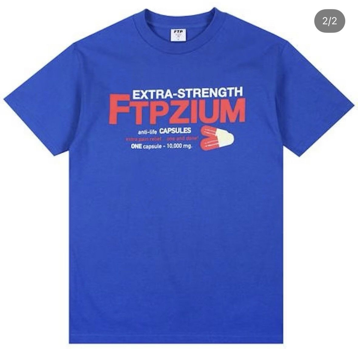Fuck The Population FTP FTPZIUM TEE Size US XL / EU 56 / 4 - 2 Thumbnail