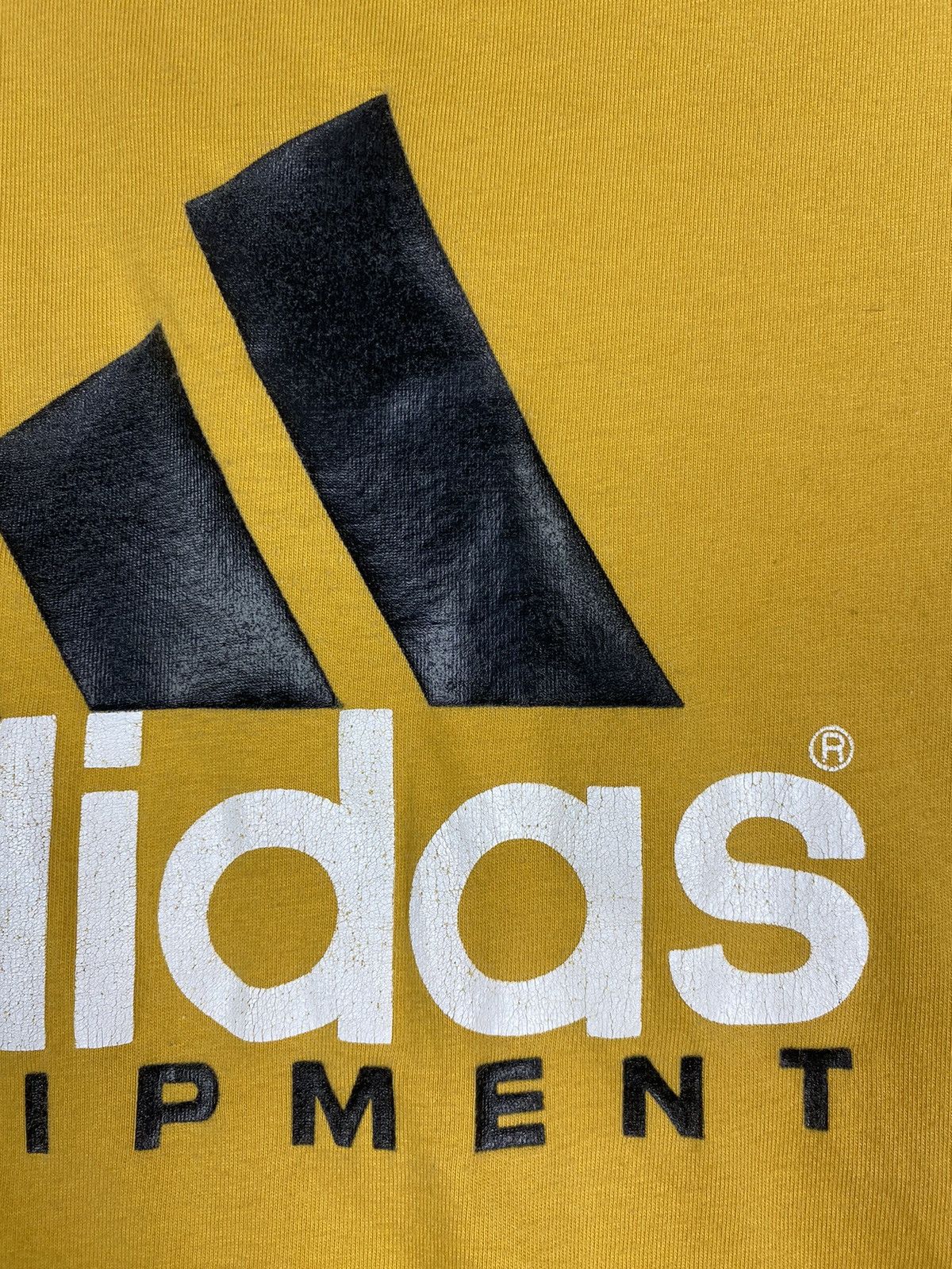 Adidas Vintage 90s Adidas Equipment big logo Tee Size US L / EU 52-54 / 3 - 7 Thumbnail