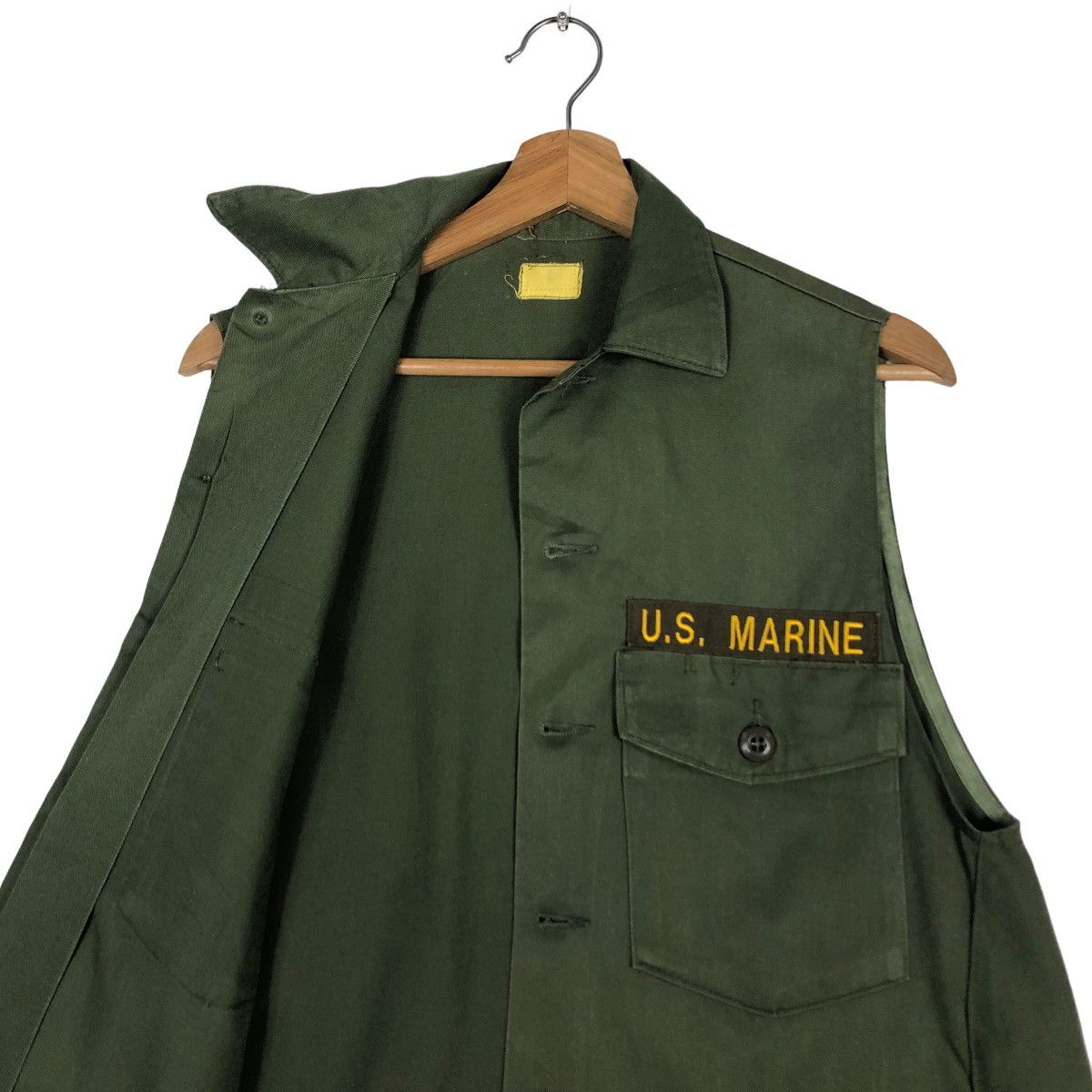 Vintage 🔥Vintage Tank Top Military U.S Marine OG-07 Cargo Pockets Size US M / EU 48-50 / 2 - 12 Thumbnail