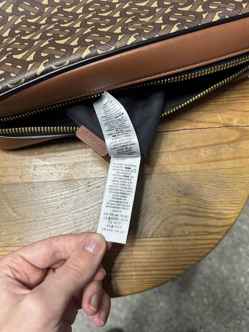 Burberry Burberry Pre-Owned 2010s TB Monogram Print Crossbody Bag Size ONE SIZE - 22 Thumbnail