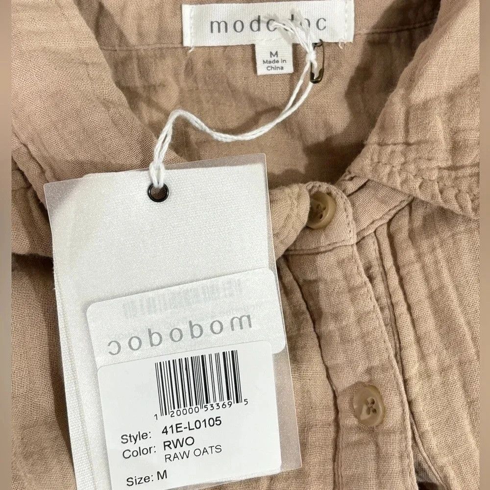 Other Mododoc Button Down Shirt NWT Size M / US 6-8 / IT 42-44 - 5 Thumbnail