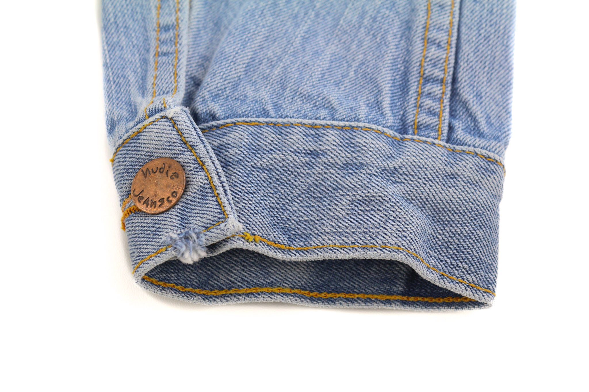 Nudie Jeans BILLY S Strumming Indigo Organic Cotton Blue Jacket 82449 Size US S / EU 44-46 / 1 - 8 Thumbnail
