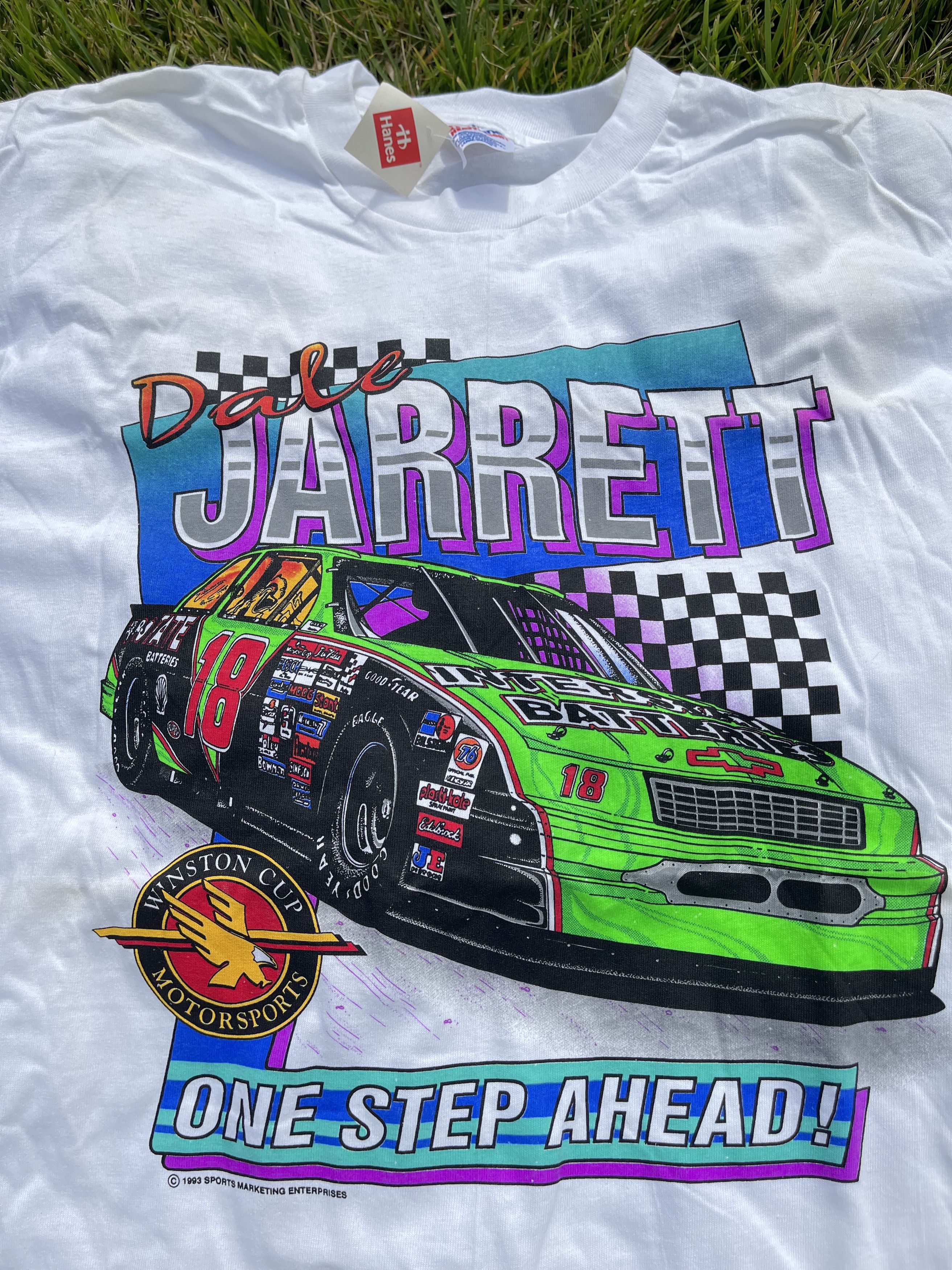 Vintage 1993 Nascar Dale Jarrett 90's Vintage Racing T-Shirt | Grailed