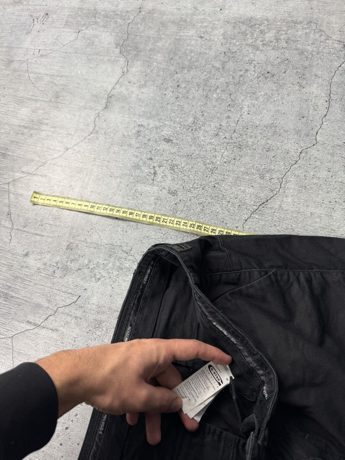 G-Star Vintage Y2K style G-Star Japanese skirt black streetwear Size 29" - 10 Thumbnail