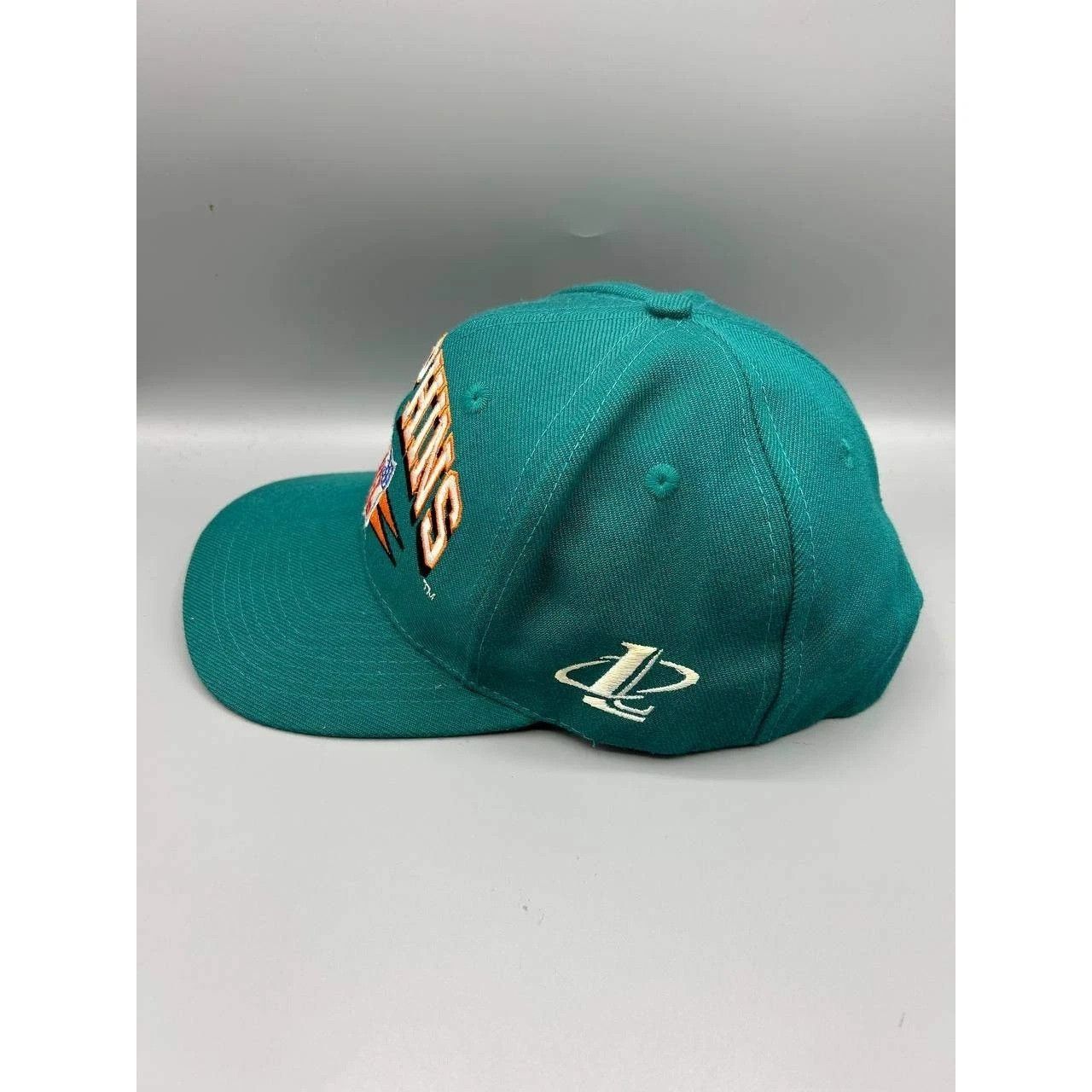 Logo Athletic Vintage Miami Dolphins Hat Men Blue NFL Snap Back Cap Size ONE SIZE - 7 Thumbnail