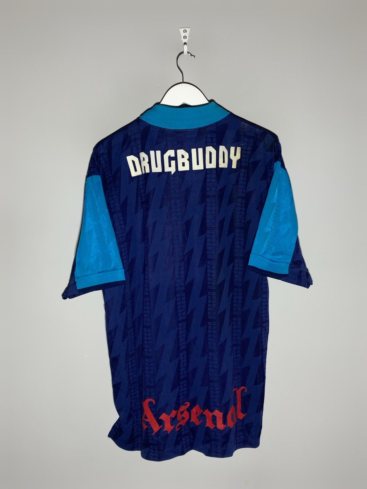 Nike Vintage Arsenal 1994/95 Away Rare Soccer Jersey Size US XL / EU 56 / 4 - 2 Thumbnail