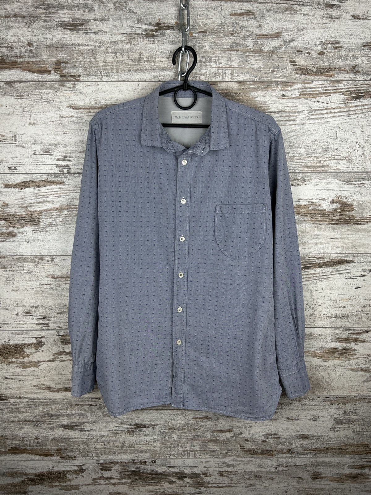 Universal Works × Vintage Mens Universal Works Shirts button up luxury Japanese Size US S / EU 44-46 / 1 - 1 Thumbnail