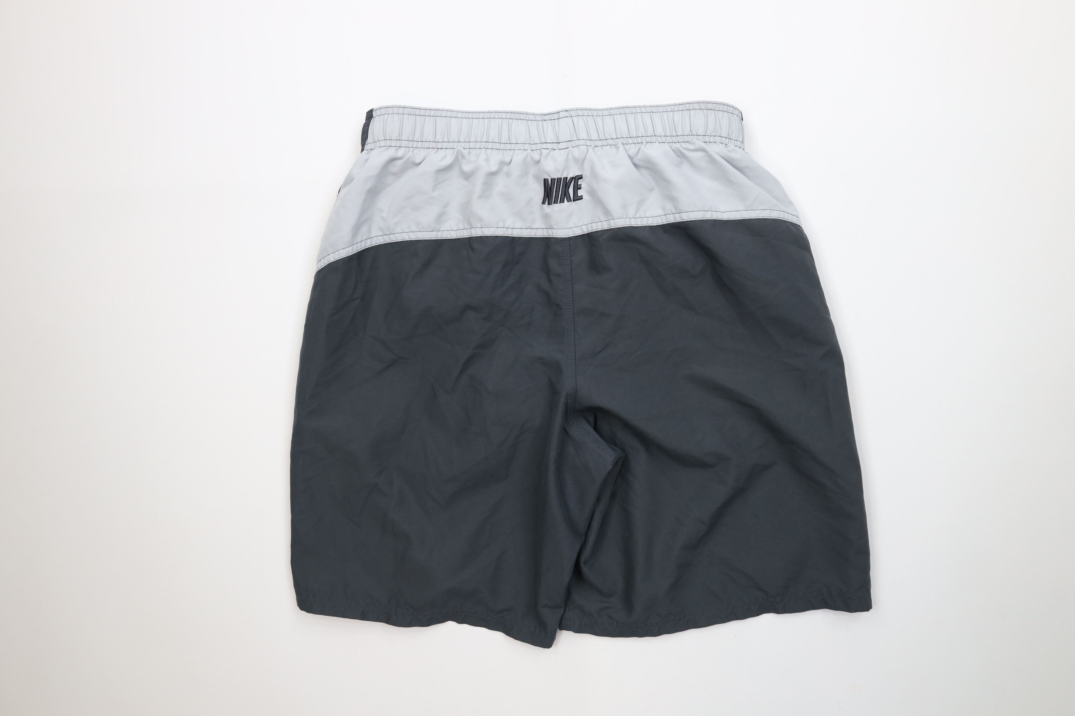 Nike Vintage Y2K Nike Scott Mini Swoosh Lined Shorts Swim Trunks Size US 32 / EU 48 - 8 Thumbnail