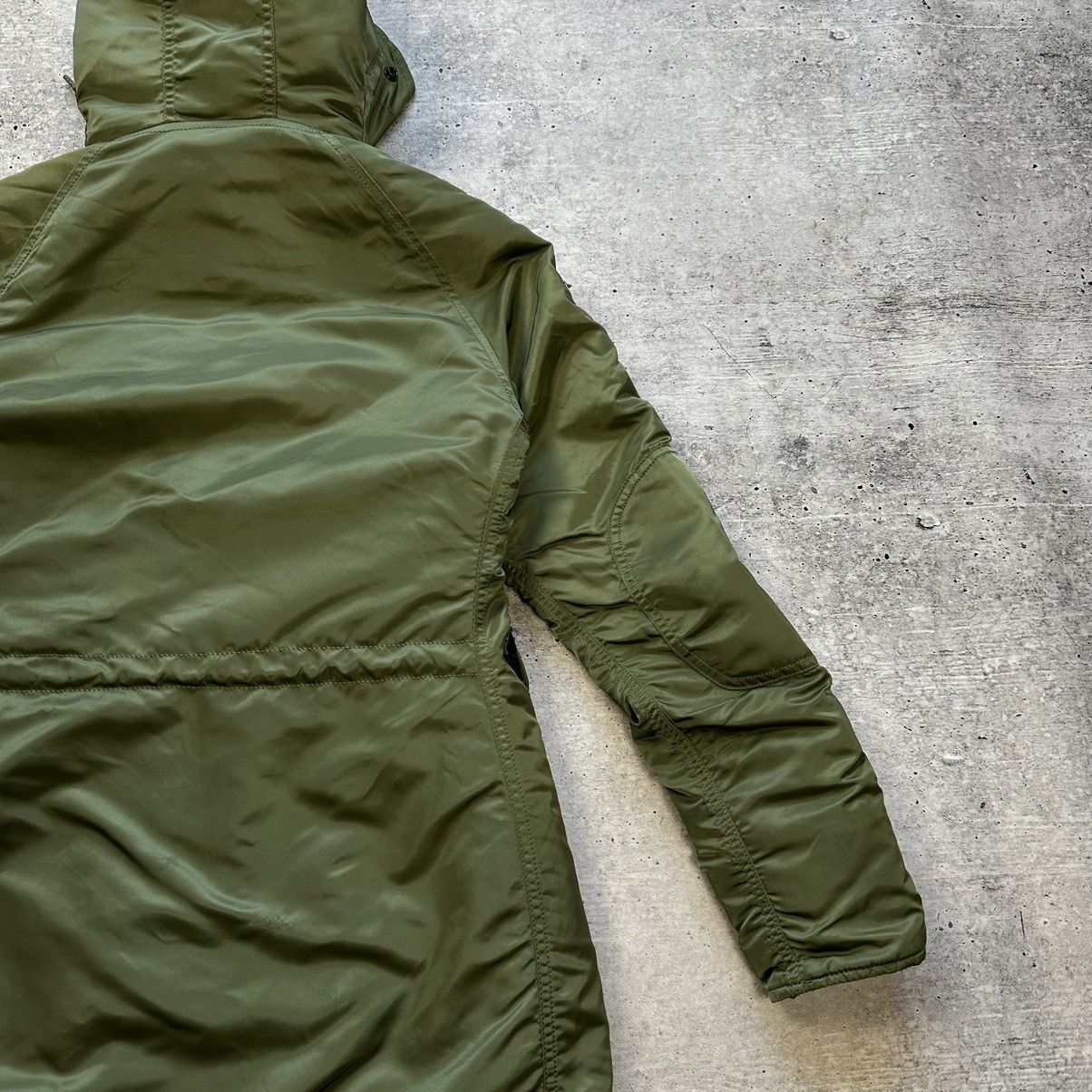 Alpha Industries × Vintage Alpha Industries N3B VF 59 Parka Jacket Sage Green Size XS Size XS / US 0-2 / IT 36-38 - 16 Thumbnail