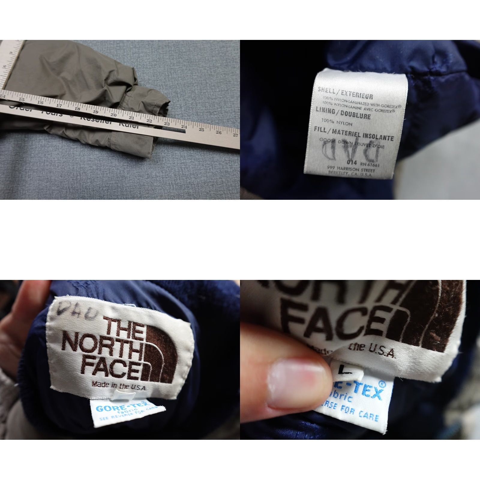 The North Face The North Face Jacket Mens L Beige Puffer Down Winter Vintage The North Face Jacket Mens L Beige Puffer Down Winter Size US L / EU 52-54 / 3 - 8 Thumbnail