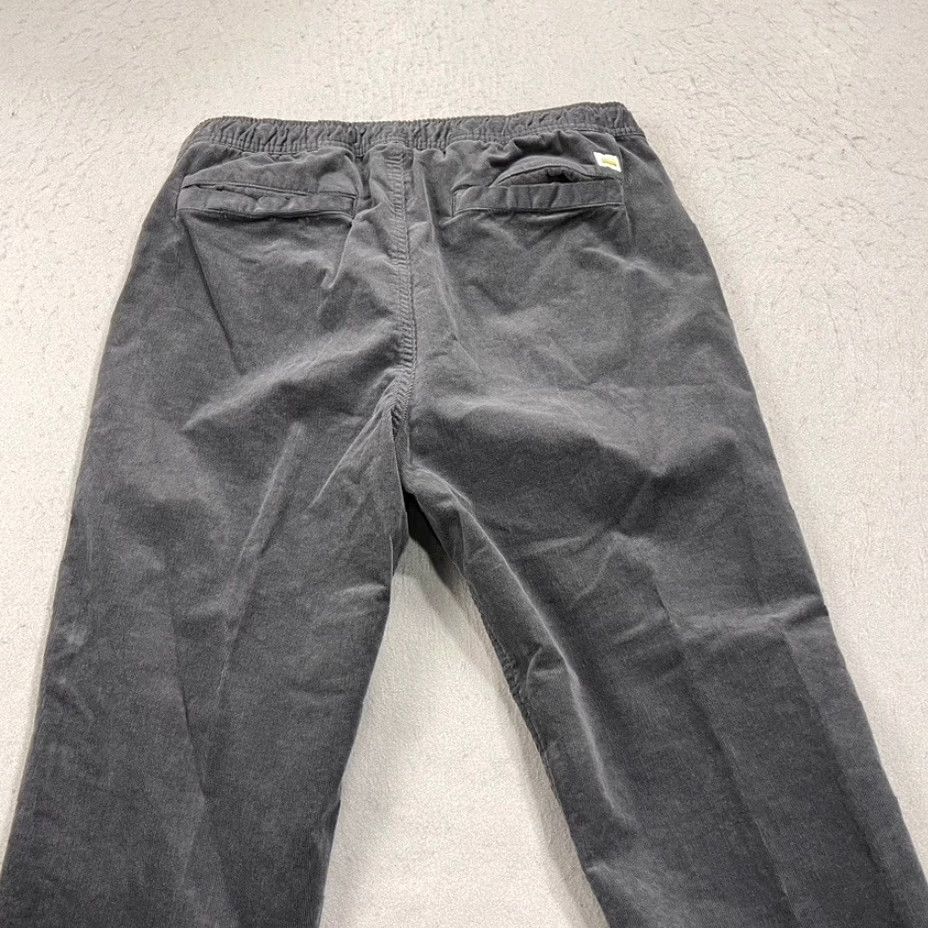 Vuori Vuori Pants Mens Large Gray Optimist Corduroy Cotton Blend Drawstring Hike V440 Size US 33 - 6 Thumbnail