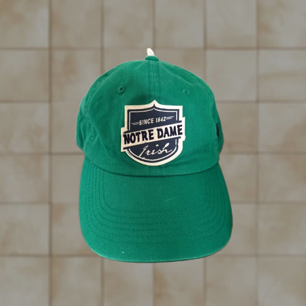 Top Of The World Notre Dame Fighting Irish Official Strapback Green Hat Cap Top Of The World Size US M / EU 48-50 / 2 - 1 Thumbnail