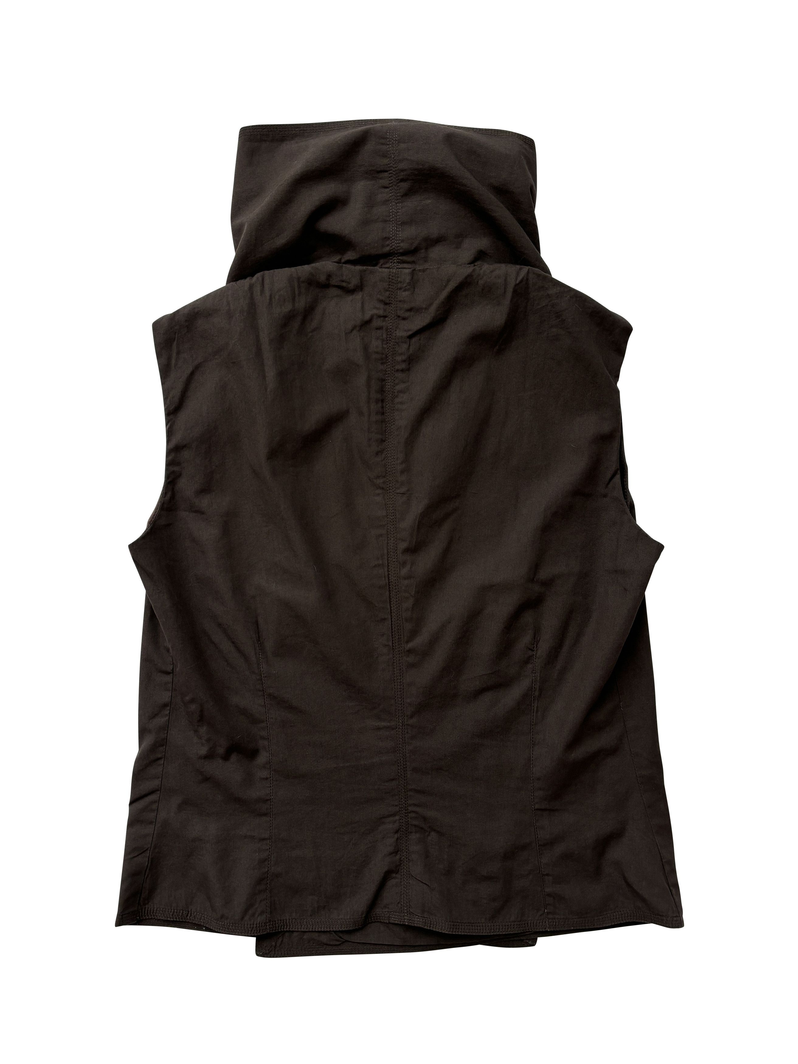 Rick Owens ⚡️QUICK SALE⚡️Rick Owens Drkshdw Brown Sleeveless Jacket Size S / US 4 / IT 40 - 4 Thumbnail