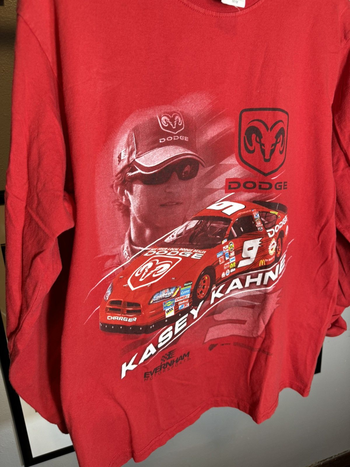 NASCAR × Vintage Vintage Nascar Long Sleeve Shirt Size US M / EU 48-50 / 2 - 3 Thumbnail
