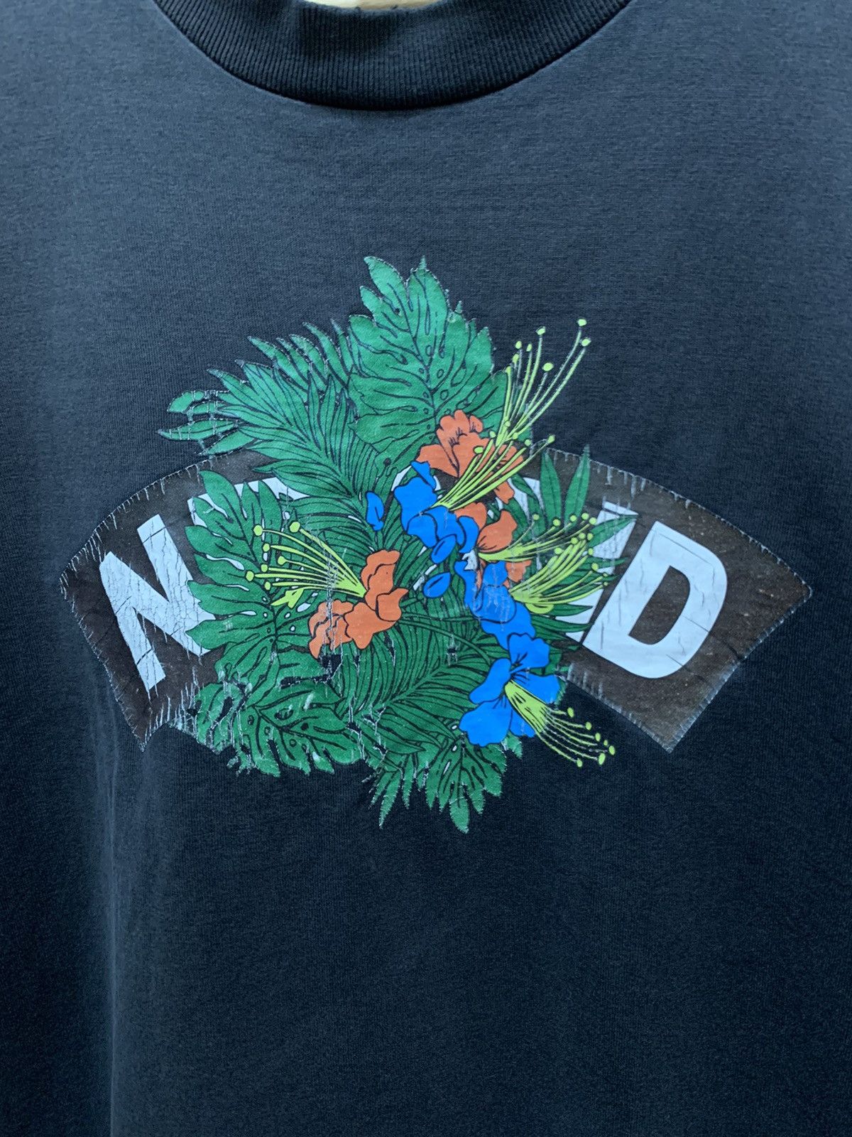 Nitraid Vintage Japanese Brand Nitraid Distressed Faded Tee Size US XL / EU 56 / 4 - 5 Thumbnail