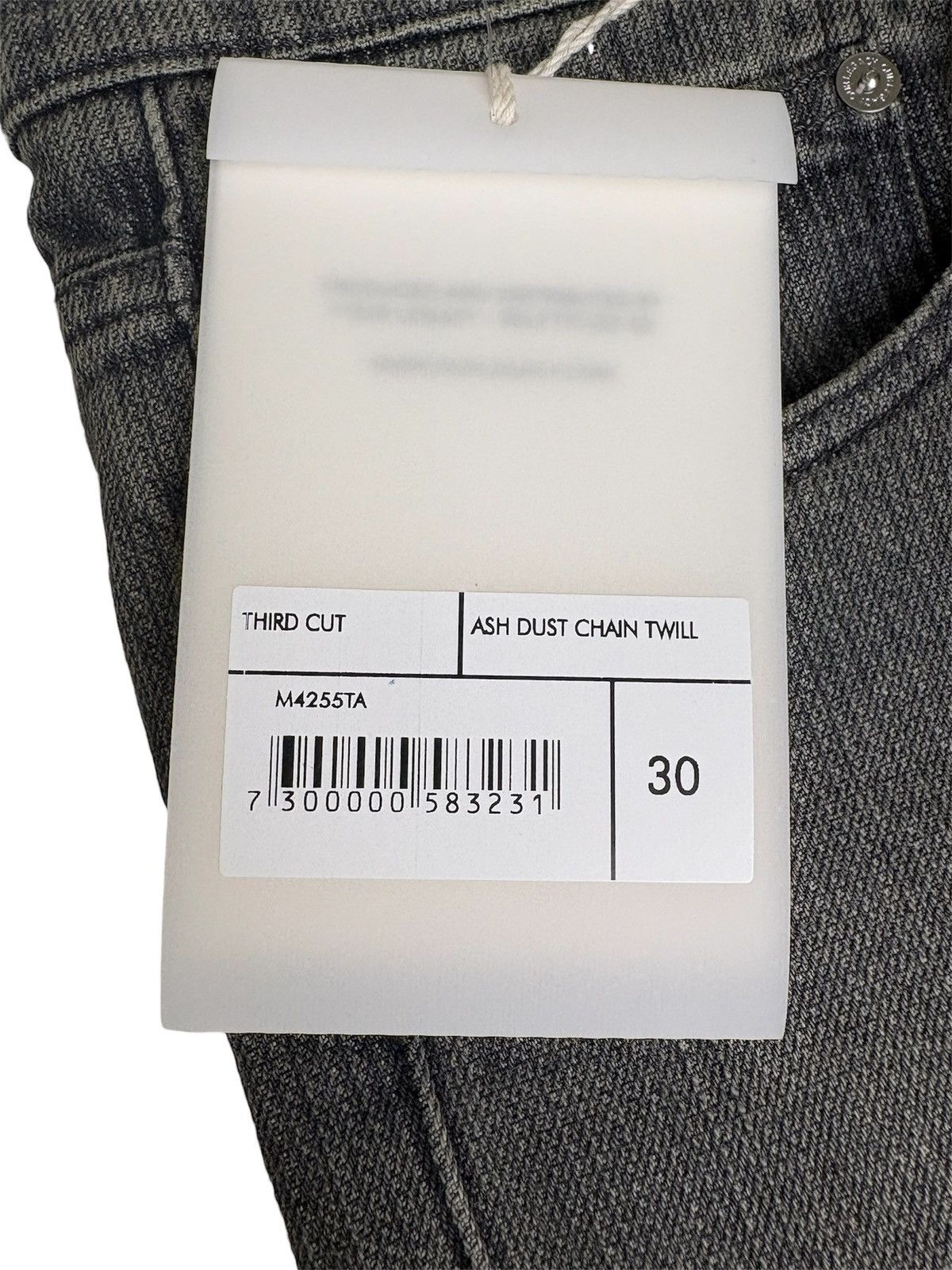 Our Legacy Our Legacy The Third Cut Jeans Ash Dust Chain Twill Size US 30 / EU 46 - 11 Thumbnail