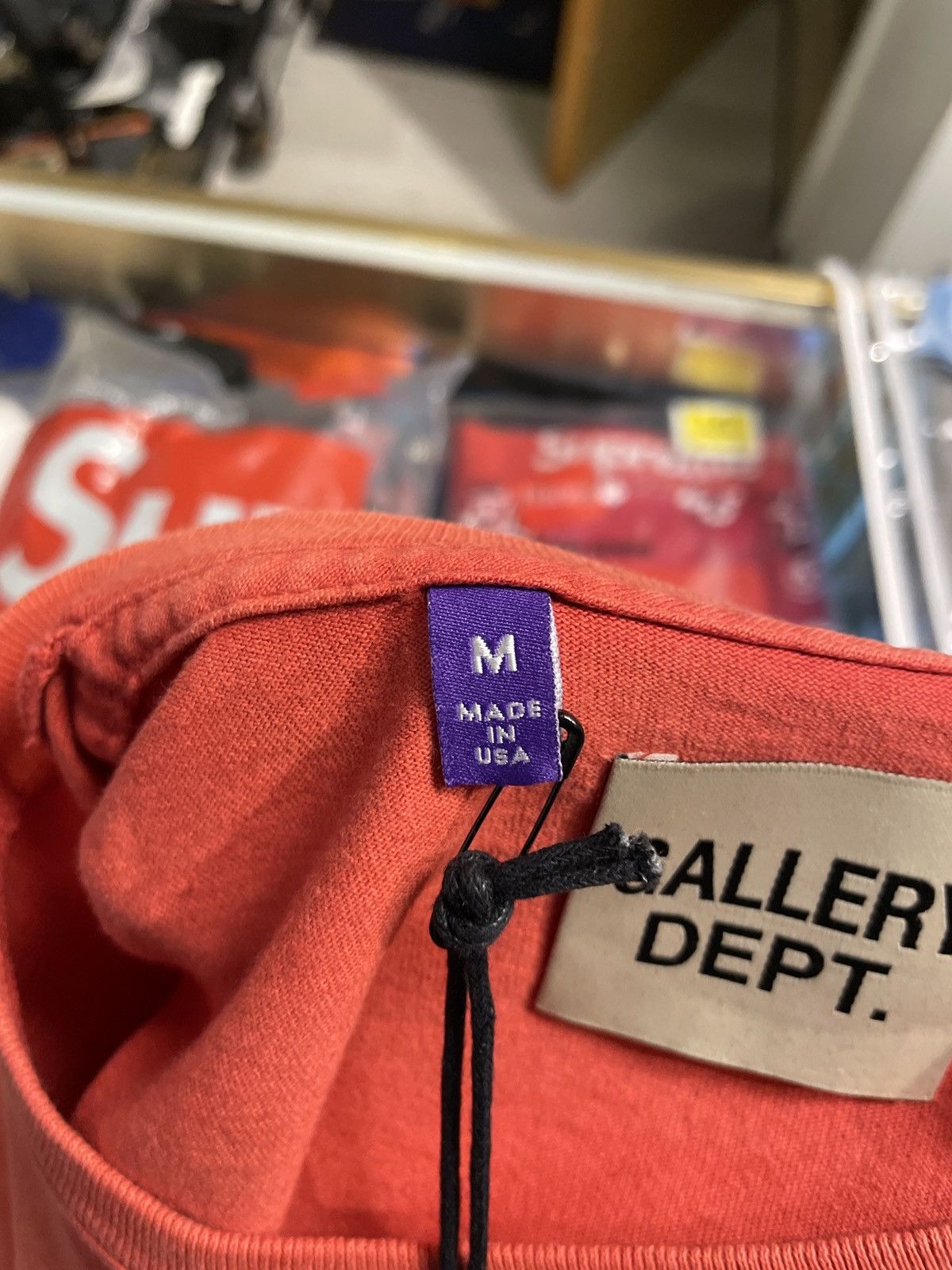 Gallery Dept. Gallery Dept. Paint T-Shirt Red M Size US M / EU 48-50 / 2 - 4 Thumbnail